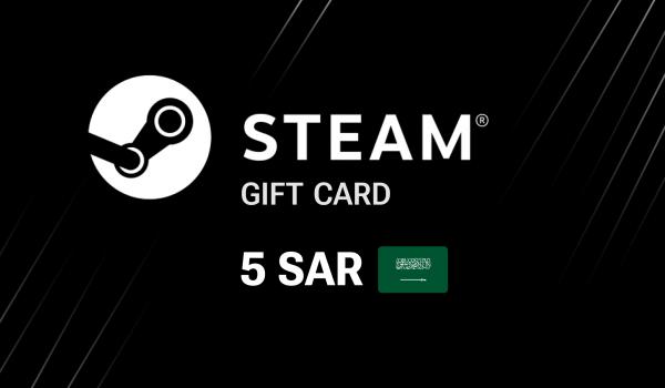 Steam Gift Card 5 SAR