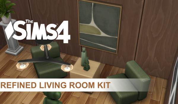 The Sims 4 Refined Living Room Kit (PC)