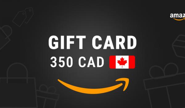 Amazon Gift Card 350 CAD