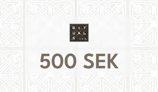 Rituals Gift Card 500 SEK