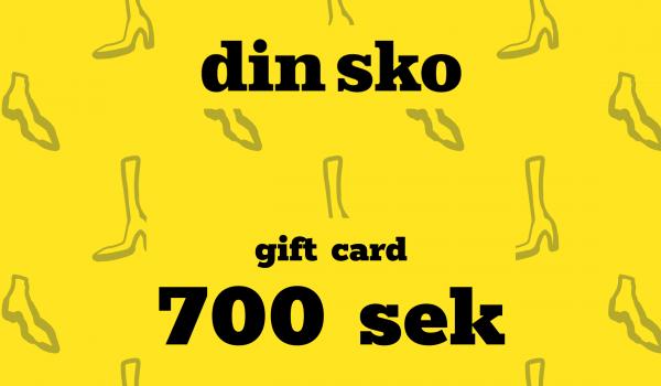 Nilson DinSko Gift Card 700 SEK