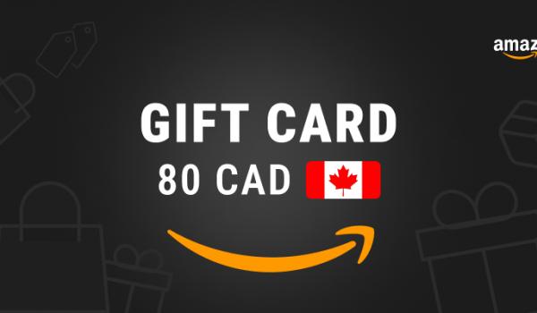 Amazon Gift Card 80 CAD