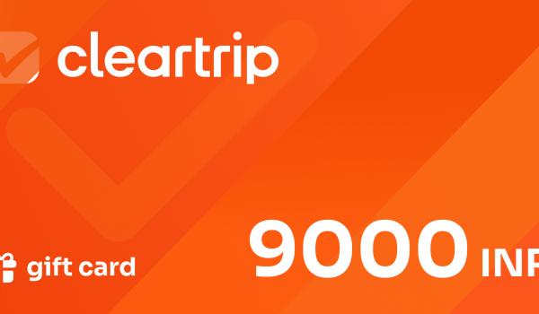 Cleartrip Gift Card 9000 INR