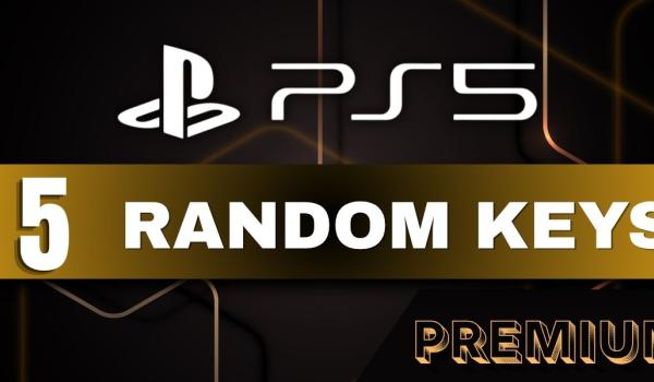 Random PS5 5 Keys PREMIUM