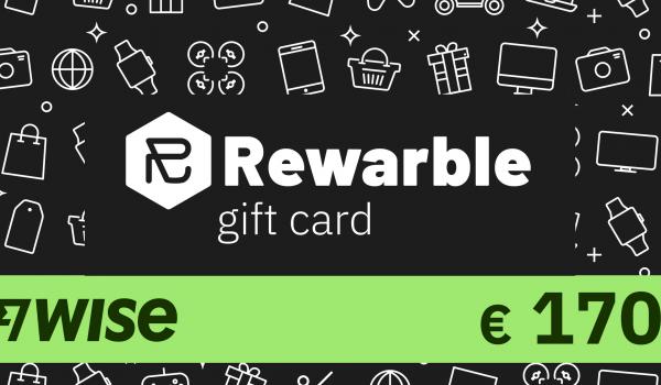REWARBLE Wise Gift Card 170 EUR