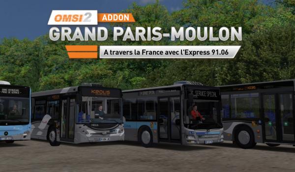 OMSI 2 Add on Grand Paris Moulon DLC (PC)