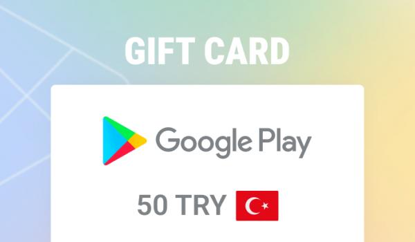 Google Play Gift Card 50 TRY