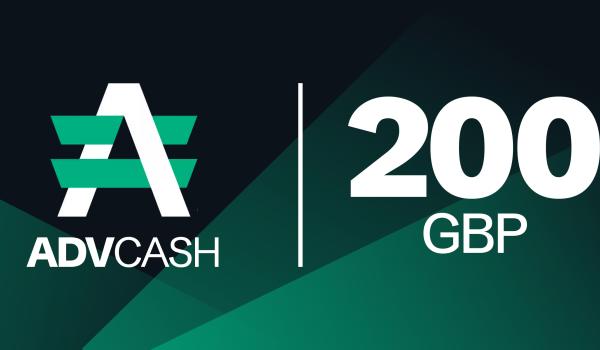 Advanced Cash Gift Card 200 GBP