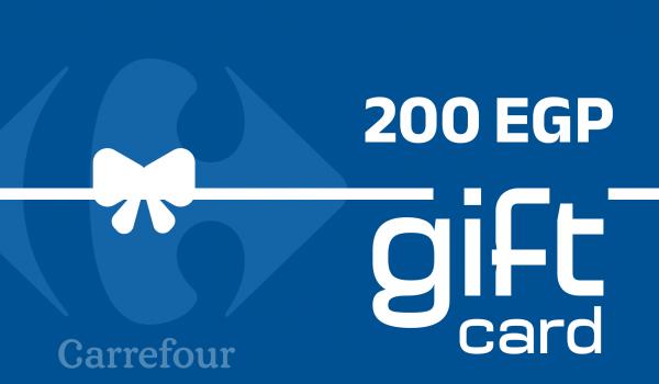Carrefour Gift Card 200 EGP