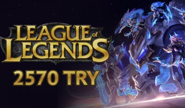 League of Legends Gift Card 2570 TRY