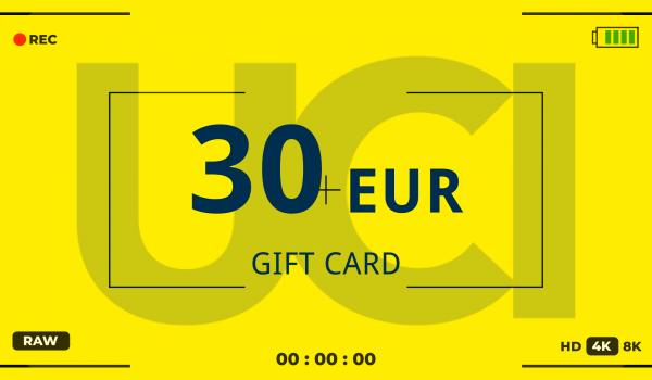 UCI CINEMAS Gift Card 30 EUR