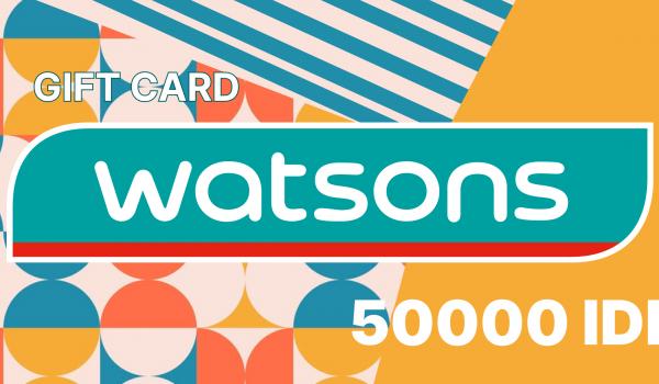 Watsons Gift Card 50000 IDR