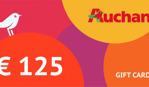 Auchan Gift Card 125 EUR