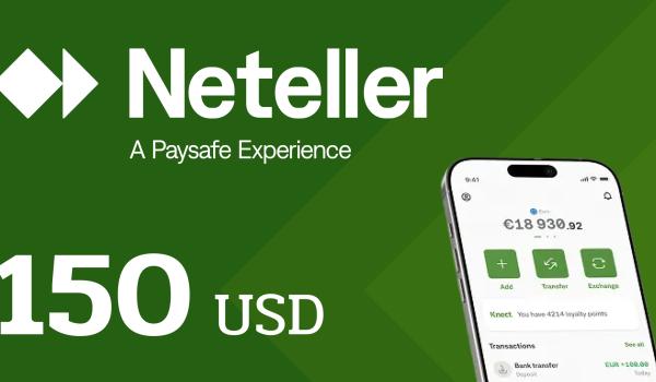 Neteller Gift Card 150 USD