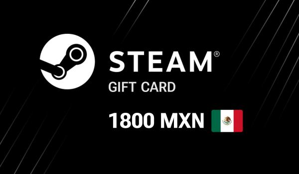 Steam Gift Card 1800 MXN