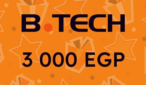 B TECH Gift Card 3000 EGP