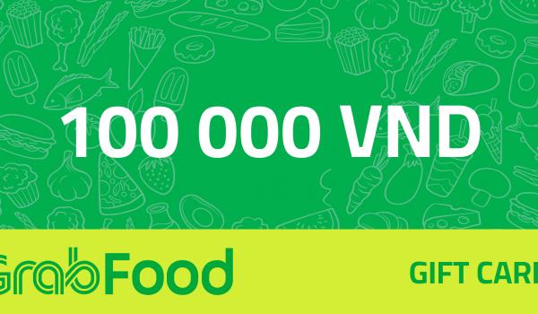 GrabFood Gift Card 100000 VND