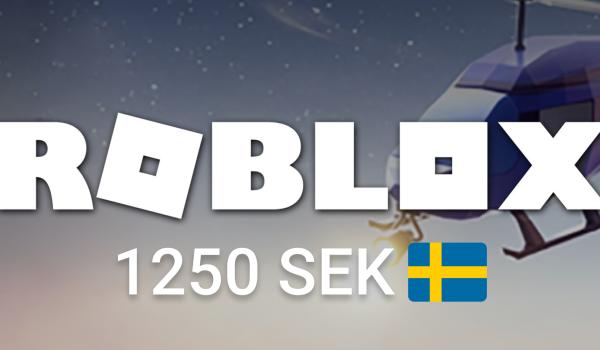 Roblox Gift Card 1250 SEK