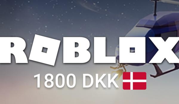 Roblox Gift Card 1800 DKK