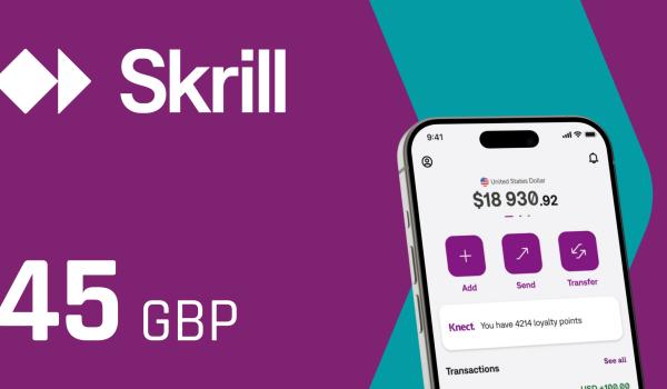 Skrill Gift Card 45 GBP