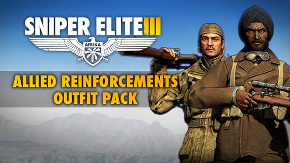 Sniper Elite III Allied Reinforcements Outfit Pack (DLC)