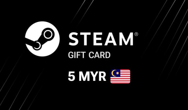 Steam Gift Card 5 MYR