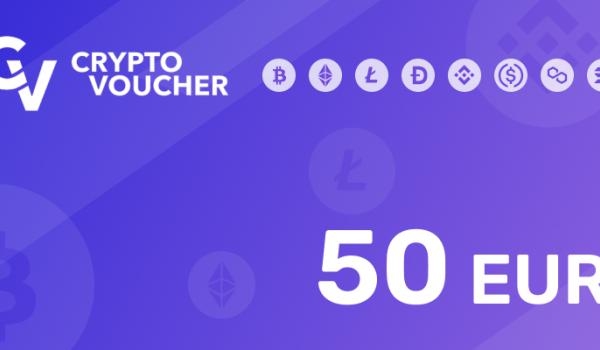 Crypto Voucher Gift Card 50 EUR