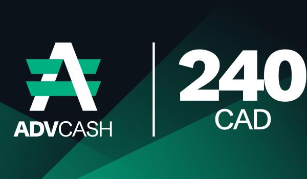 Advanced Cash Gift Card 240 CAD