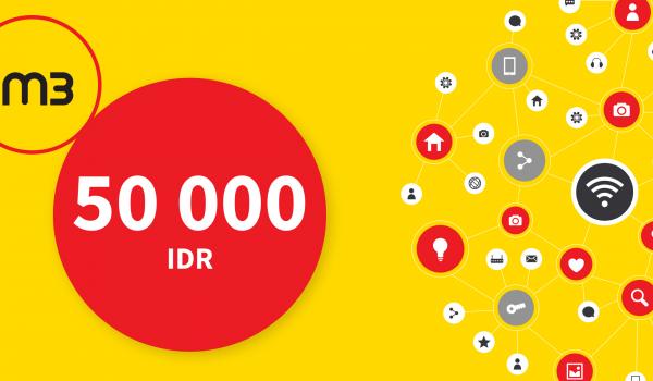 Indosat Prepaid Card 50000 IDR