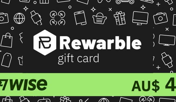 REWARBLE Wise Gift Card 4 AUD
