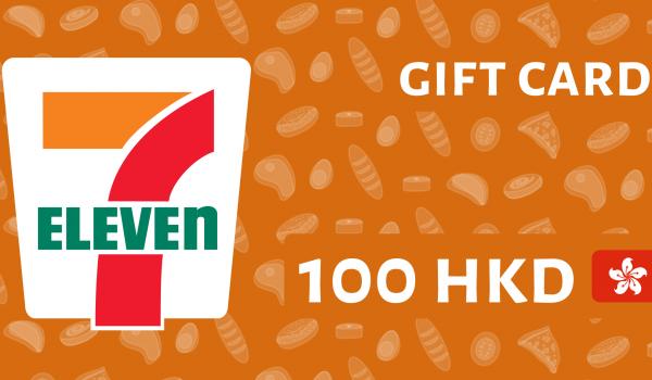 7 Eleven Gift Card 100 HKD