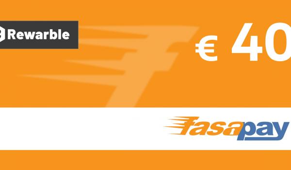 FasaPay Gift Card 40 EUR
