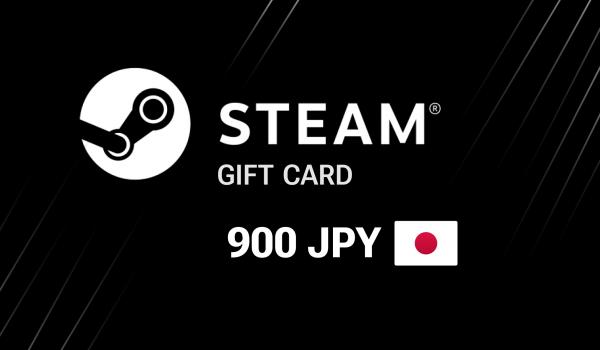 Steam Gift Card 900 JPY