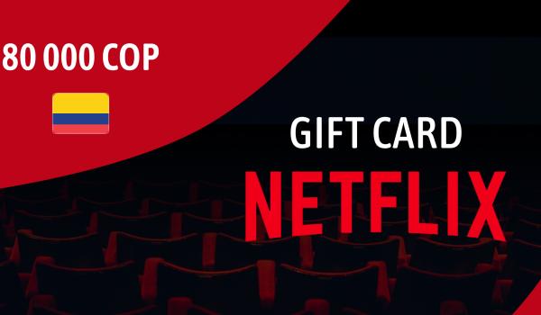 Netflix Gift Card 80000 COP