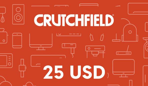 Crutchfield Gift Card 25 USD