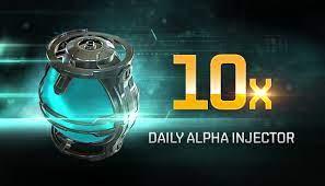 EVE Online 10 Daily Alpha Injectors (PC)
