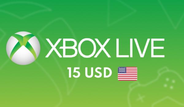 XBOX Live Gift Card 15 USD