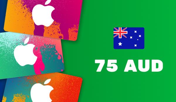 Apple iTunes Gift Card 75 AUD