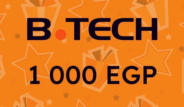 B TECH Gift Card 1000 EGP