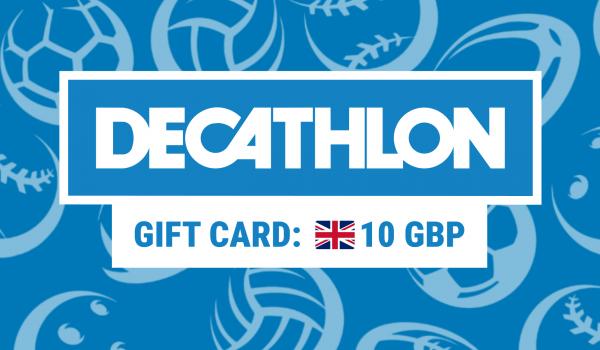 Decathlon Gift Card 10 GBP