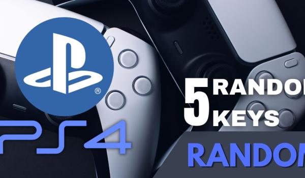 Random PS4 5 Keys