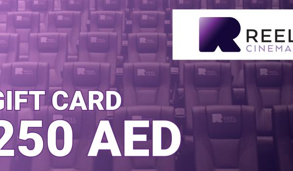 Reel Cinemas Gift Card 250 AED