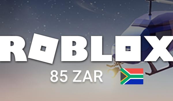 Roblox Gift Card 85 ZAR