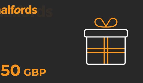 Halfords Gift Card 150 GBP