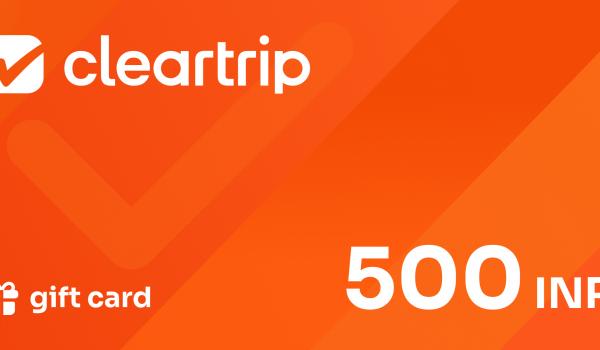 Cleartrip Gift Card 500 INR