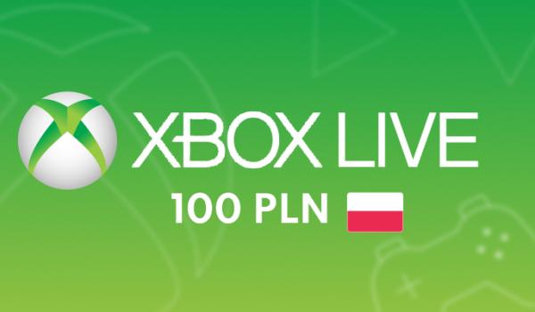 XBOX Live Gift Card 100 PLN