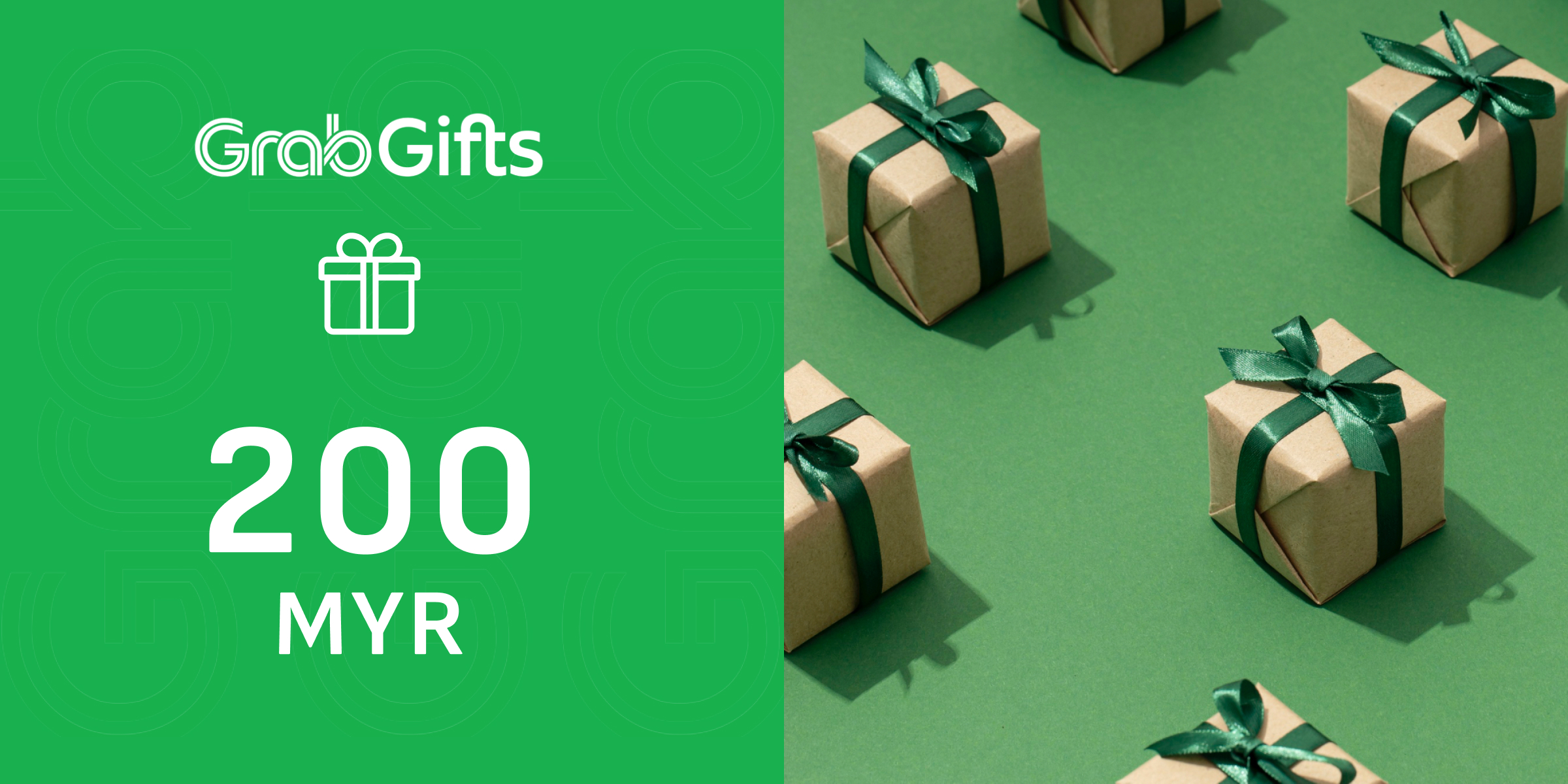 GrabGifts Gift Card 200 MYR