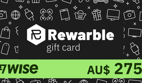 REWARBLE Wise Gift Card 275 AUD