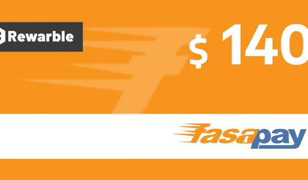 FasaPay Gift Card 140 USD