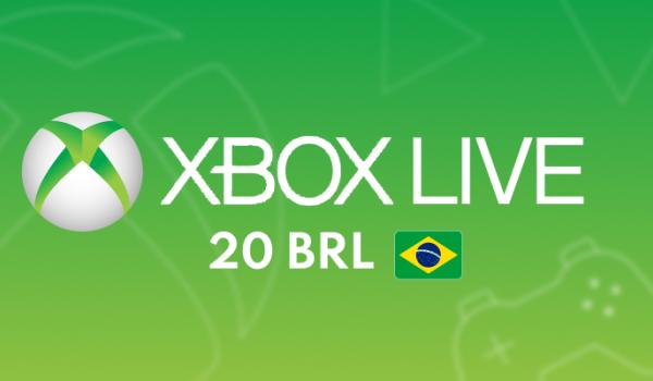 XBOX Live Gift Card 20 BRL